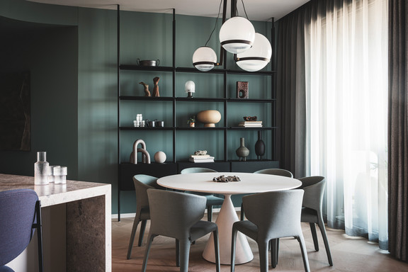 Groß & Partner Grundstücksentwicklungsgesellschaft mbH FOUR Frankfurt Musterwohnung  Zu Besuch beim Nachbar