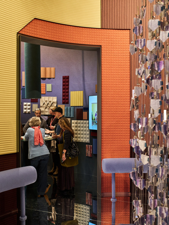 Slalom S.r.l. Slalom Acoustic: Orgatec 2026  Architektur der Neugier2