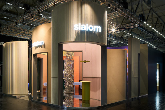 Slalom S.r.l. Slalom Acoustic: Orgatec 2026  Weiche Monolithen1