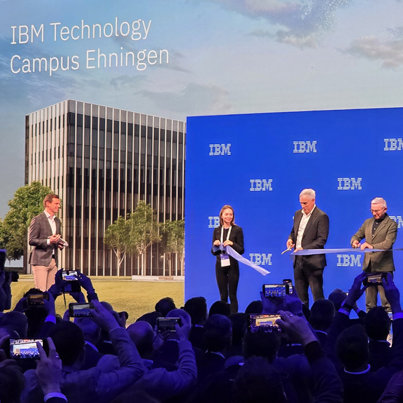 IBM Technologiecampus Feierliche Eröffnung in Ehningen