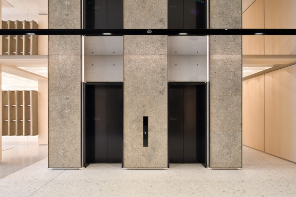 Pecan Development GmbH Dockyard Lobbies Between building and statement